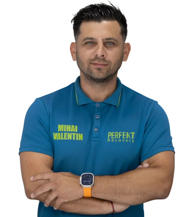 Valentin Mihai, fizioterapeut PerfeKT Recovery